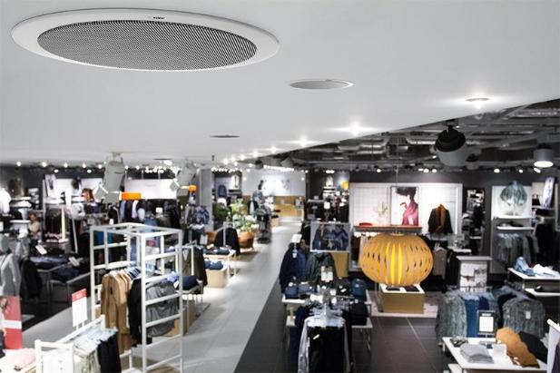 Voice-over of the store on a turnkey basis: background music, announcements and uniform coverage of the trading hall