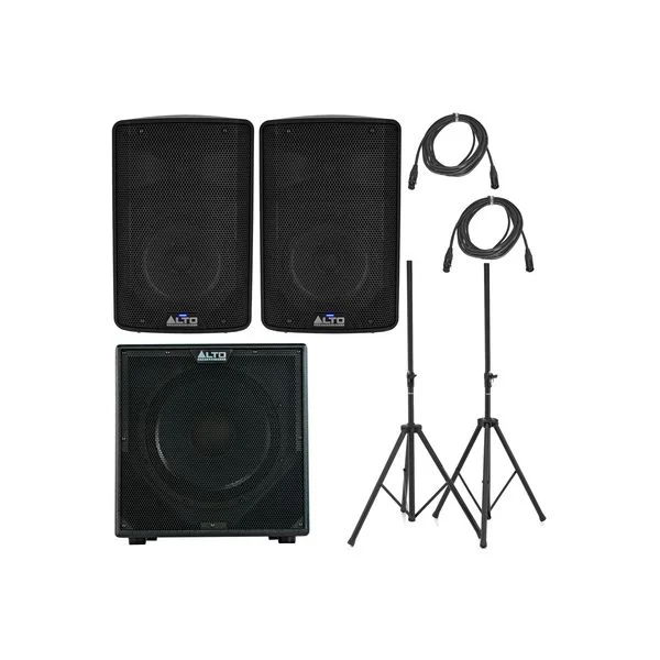 Alto TX 408/12S Basis Bundle – set di sistemi di altoparlanti