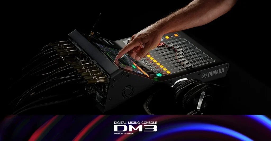 Компактный цифровой микшерный пульт Yamaha DM3