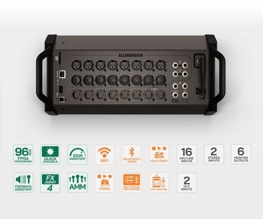 Цифровой микшер Allen & Heath CQ-20B