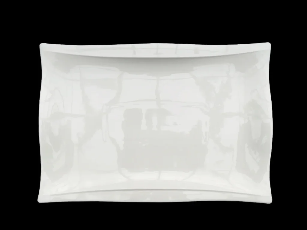 Buffet Services — Rechteckiger Teller 14,25″, BA1894-2