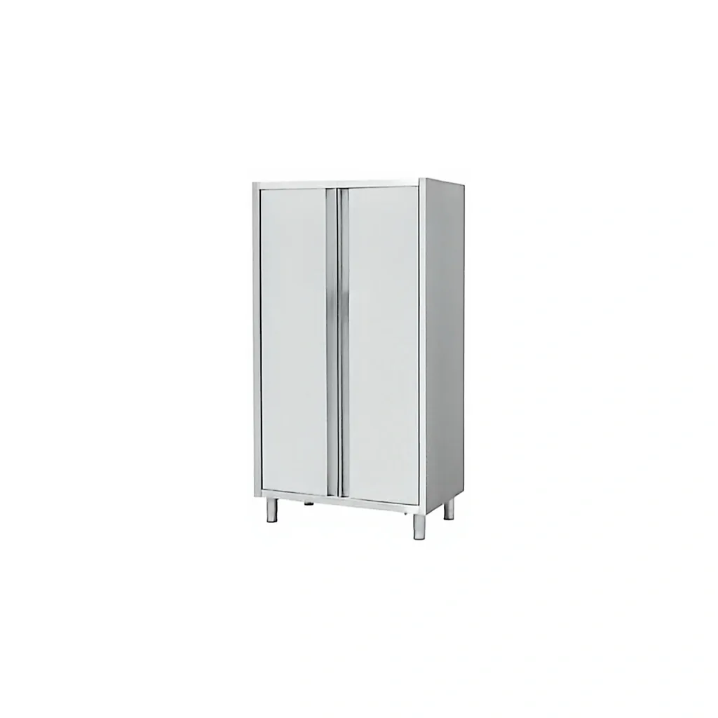 Tall stainless steel cabinet with two hinged doors (SCMG-1250)
