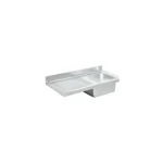 Столешница из нержавеющей стали с одной мойкой и левым крылом (MS1B1070L)