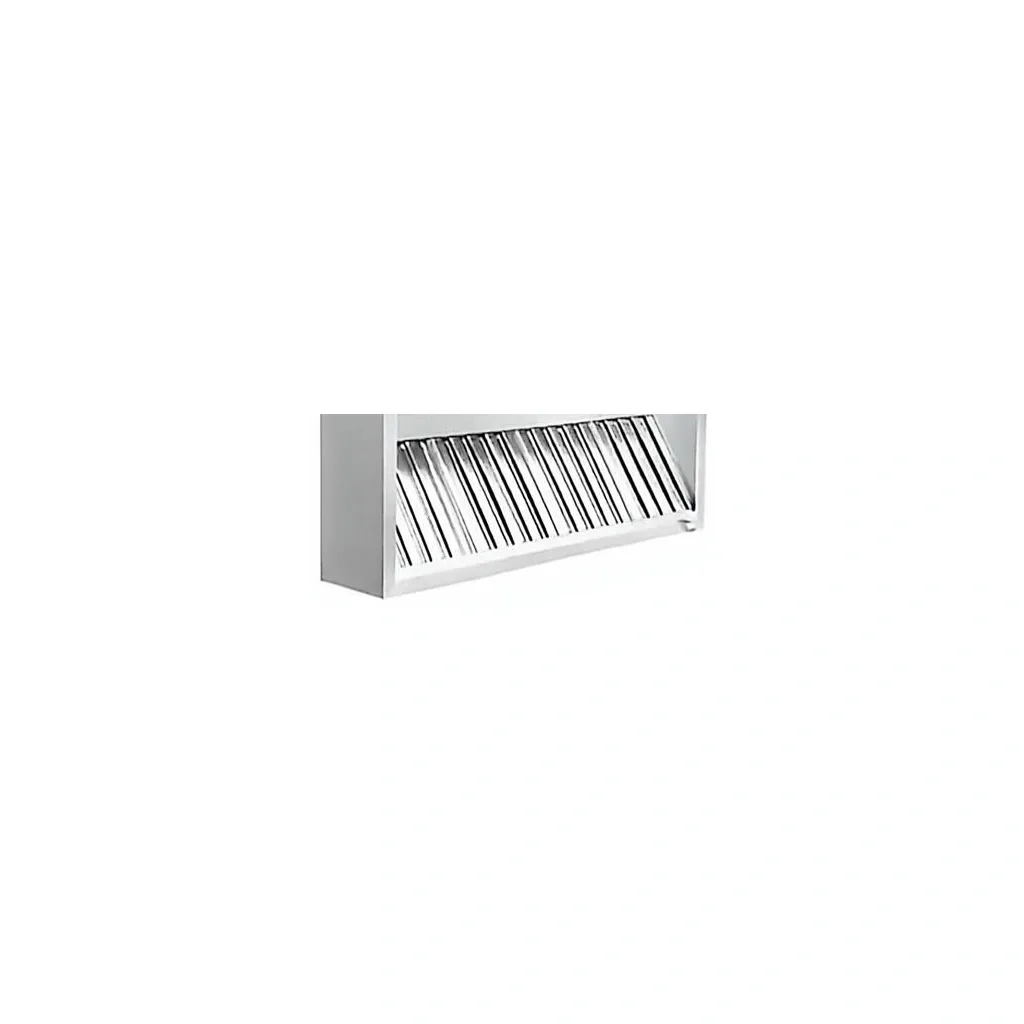 Box-shaped stainless steel hood