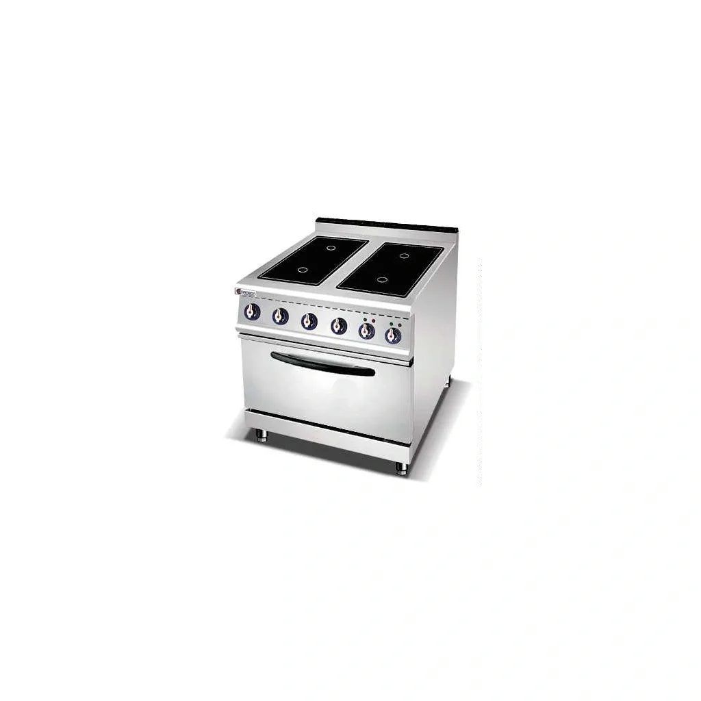 900-series electric four-hotplate cooker with oven and round plates (ZH-RPE-4)