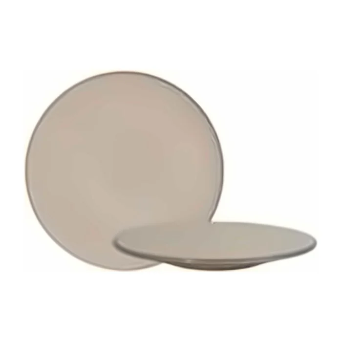 Flacher Teller 27 cm Agate Paris
