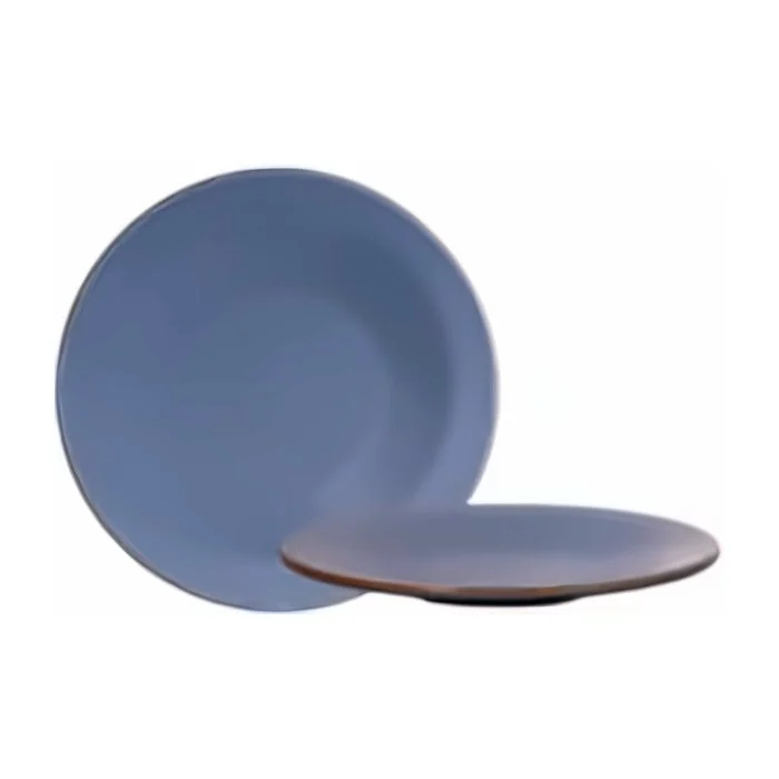Плоская тарелка 27 см Matte Azzurre Paris