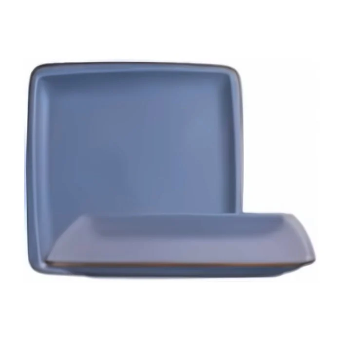 Плоская тарелка 25 см Matte Azzurre Orlando