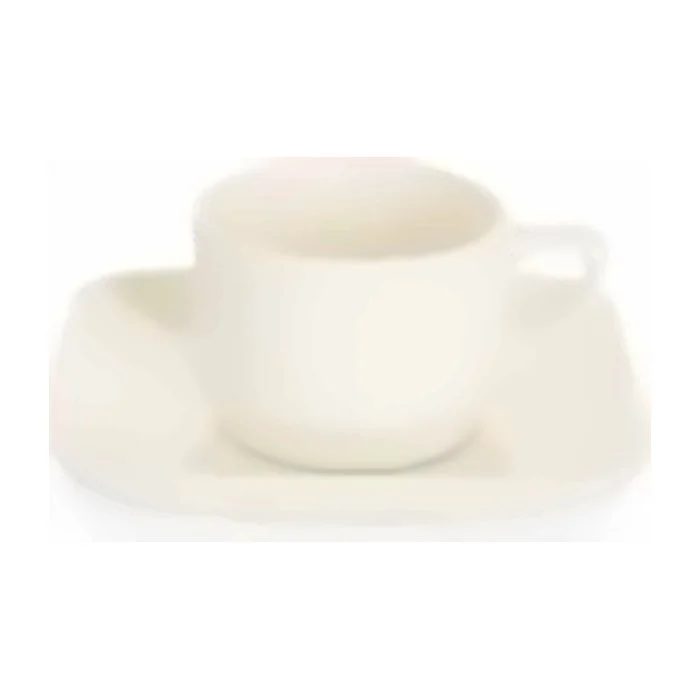 Tazzina da caffè con piattino 90 ml Kansas Bone