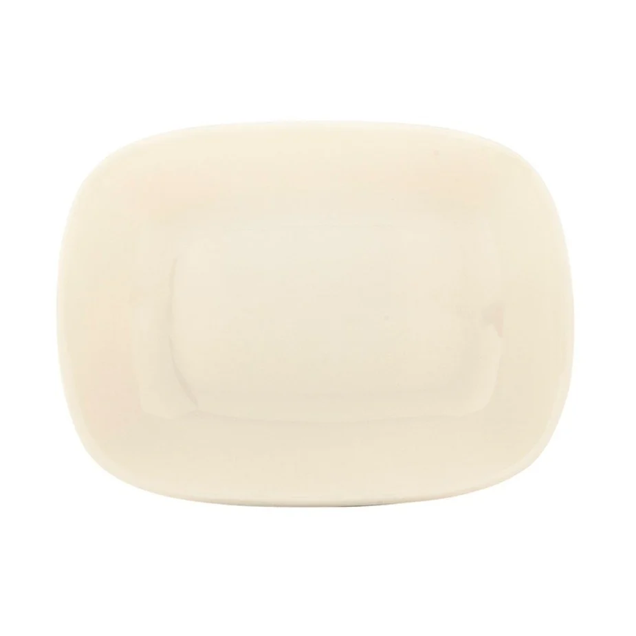 Piatto rettangolare 12 cm Atina Bone
