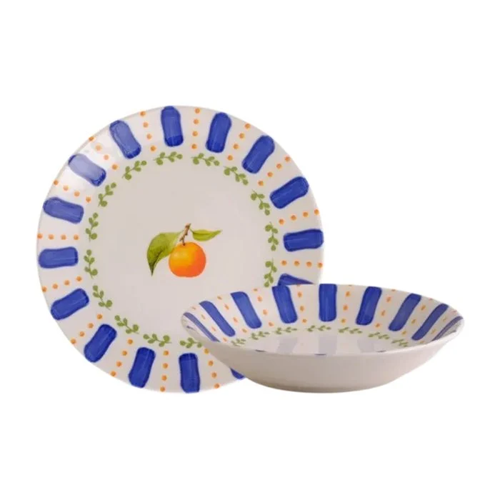 Tiefer Teller 20 cm Tropika