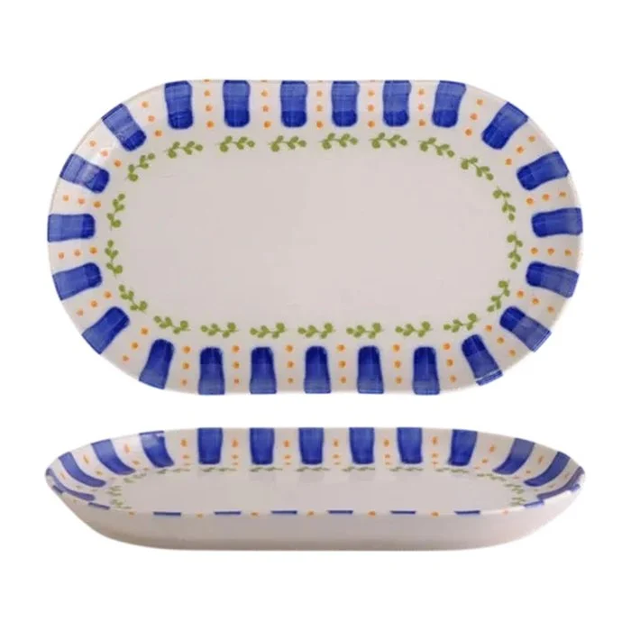 Piatto ovale 25×15 cm Tropika Bilbao