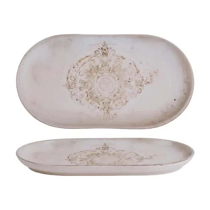 Piatto ovale 30×16 cm Eras Bilbao