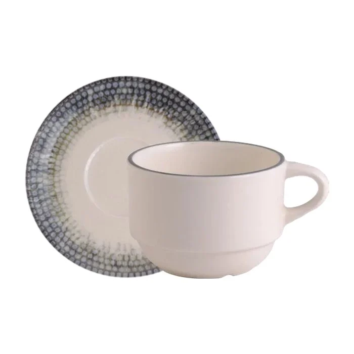 Kaffeetasse mit Untertasse 90 ml Nexus