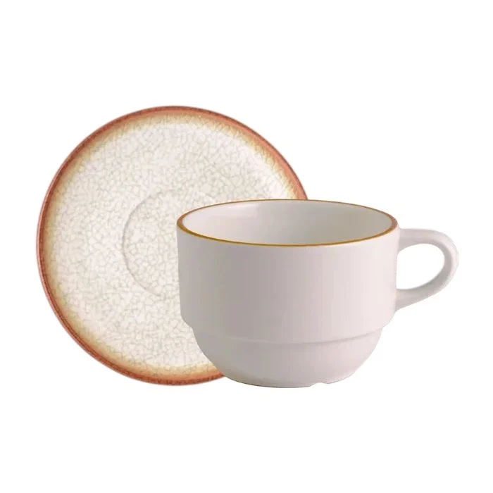 Teetasse mit Untertasse 21 cm Eredita