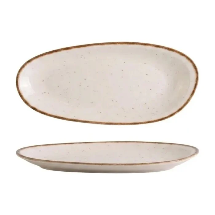 Oval plate 37×17 cm Side Sofia