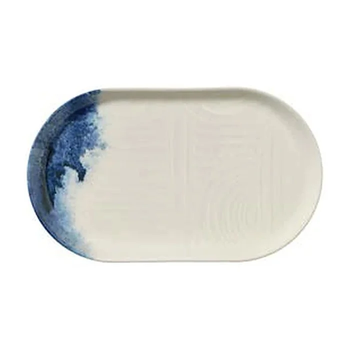 Oval plate 20×11 cm Enigma Bilbao