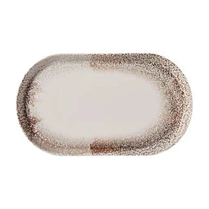 Oval plate 25×15 cm Morisato Bilbao PS02251
