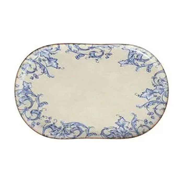 Ovaler Teller 20×11 cm Hedera Bilbao
