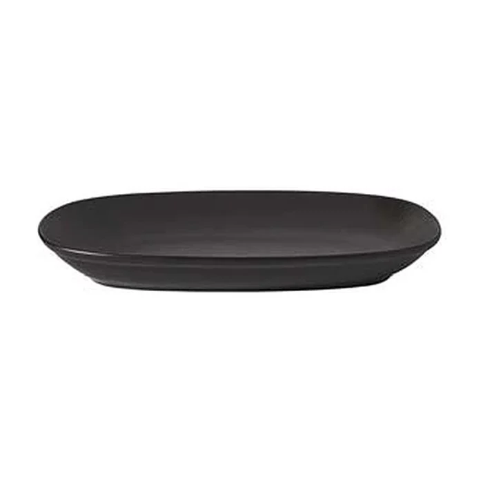 Piatto ovale 15 cm Black