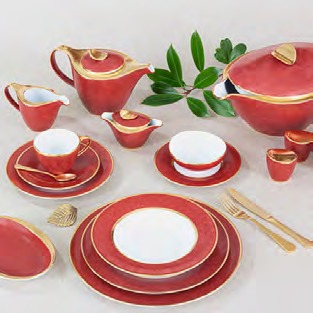 Porcel — Столовый сервиз 68 предметов Rouge — 039290569