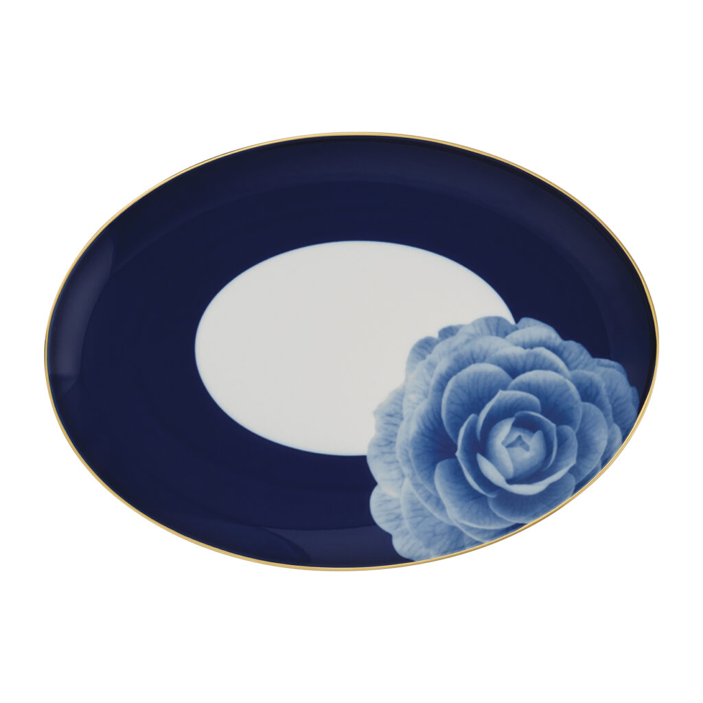 Porcel — Oval Platter 35cm Coupe Royal Bloom — 140311503