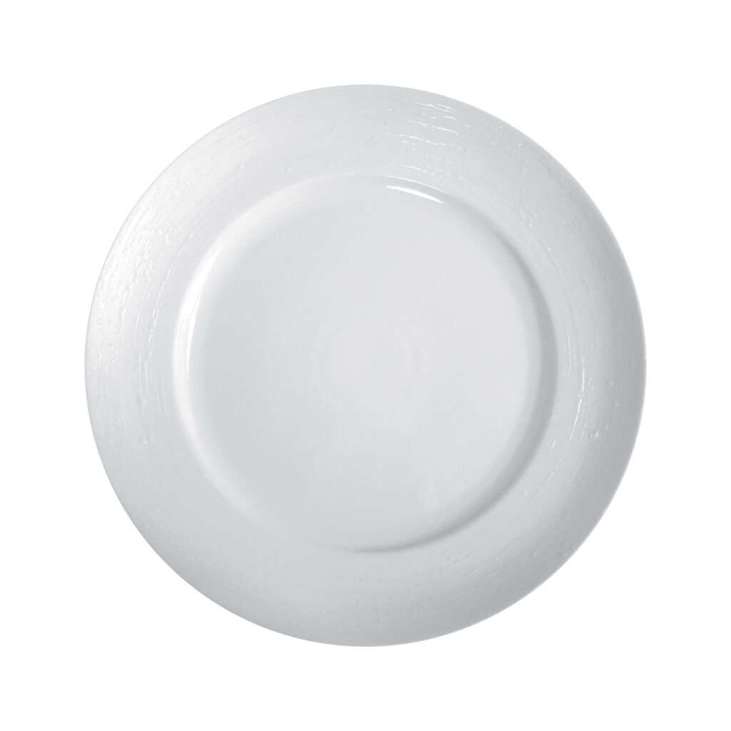 Porcel — Flat/Service Plate 31cm Olympus White Tears — 030050525