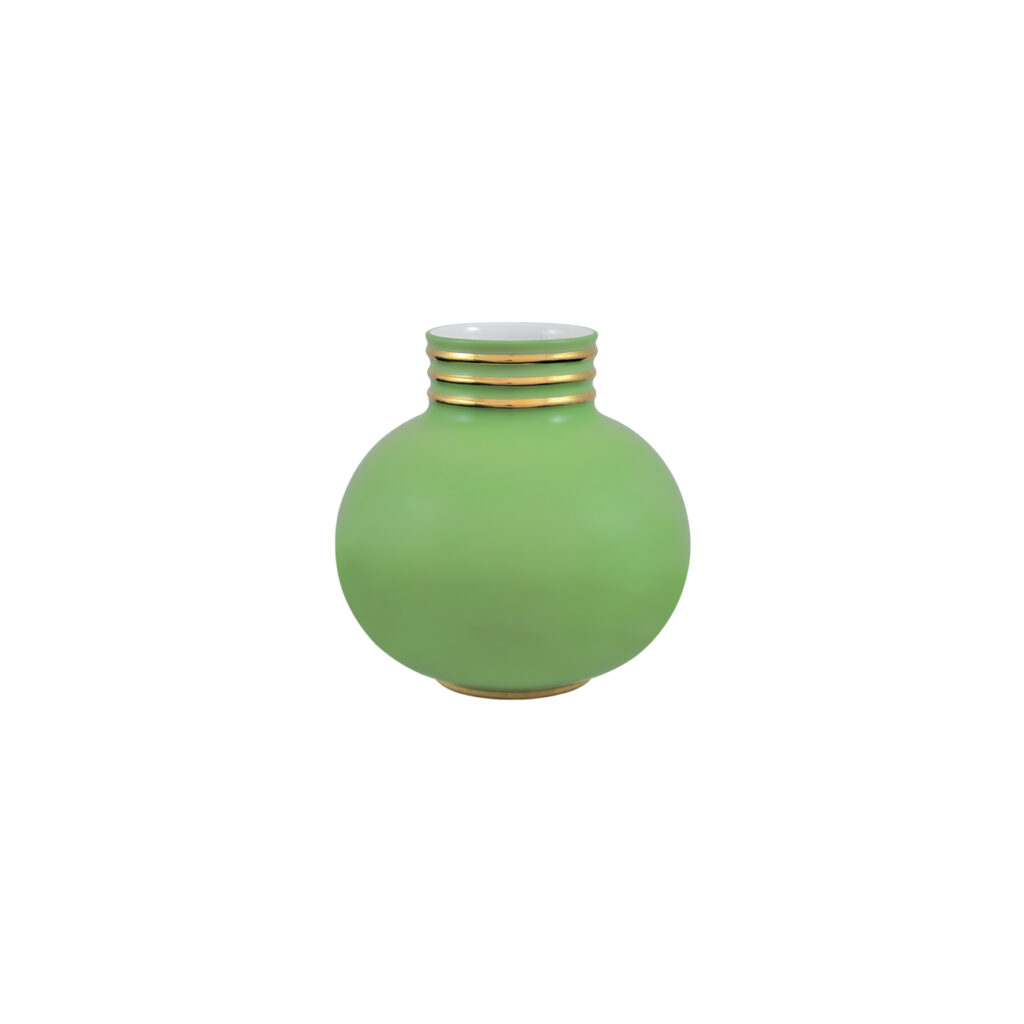 Porcel — Small Vase 14cm Arienne Celery Gold — 751650659